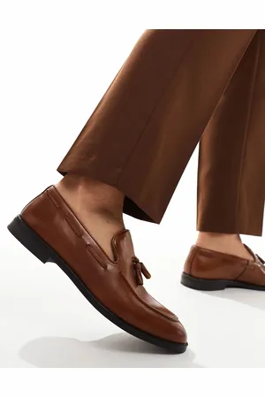 ASOS Mocasines color tostado con borlas de cuero de -Marrón