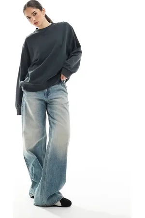 ASOS Sudadera lavado extragrande de