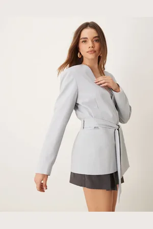 ASOS Americana de sastre con lazada en la cintura de