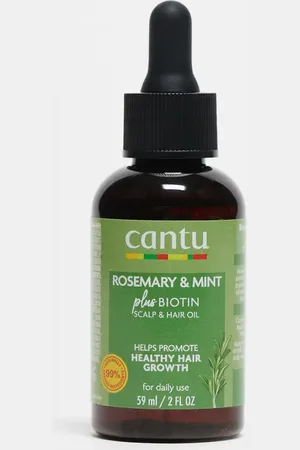 Cantu Aceite para el cabello y cuero cabelludo de romero y menta con biotina de 59 ml de