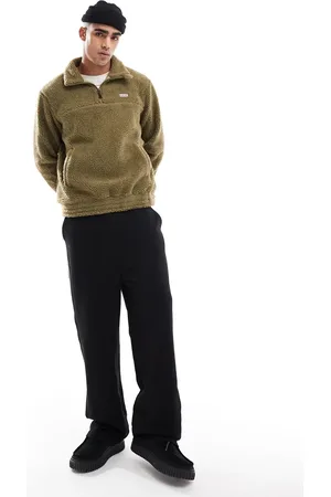 Hunter Jersey polar con media cremallera de sherpa Leigh de