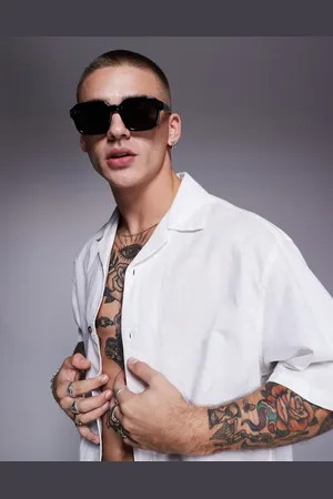 Quay Australia Gafas de sol negras cuadradas Playback de Quay
