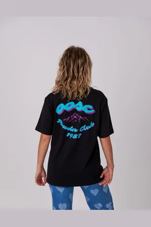 OOSC Camiseta negra Powder Club de
