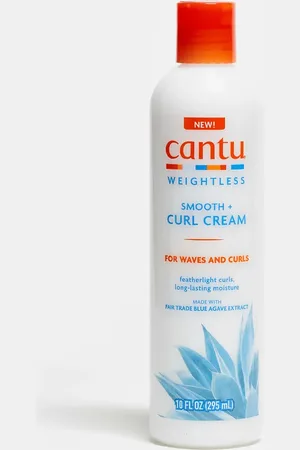 Cantu Crema para el cabello Weightless Smooth + Curl de 295 ml de