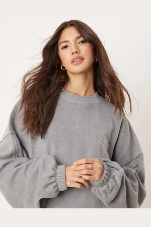 ASOS Sudadera de estar por casa de felpa Mix & Match de