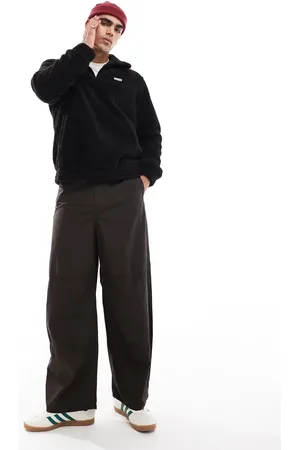 Hunter Jersey polar con media cremallera de sherpa Leigh de