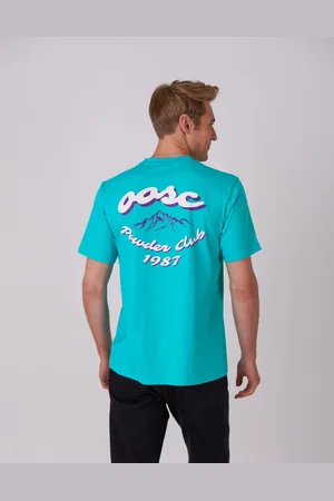 OOSC Camiseta color aguamarina Powder Club de -Azul