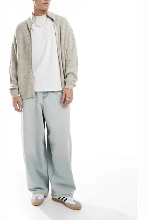 ASOS Vaqueros holgados y extragrandes con lavado claro de -Azul