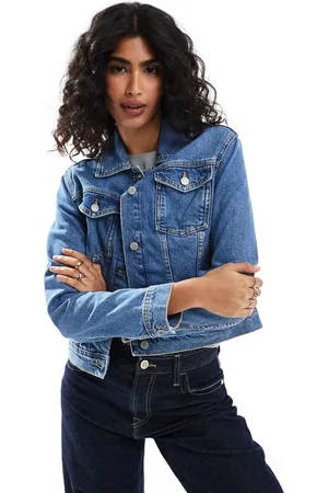 JJXX Chaqueta vaquera azul medio de