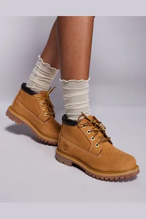Timberland Botas color trigo de nobuk Nellie de -Neutro