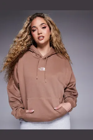 The North Face Sudadera básica extragrande con capucha y logo Essential de