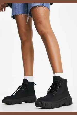 Timberland Botas negras de lona Greyfield de -Negro