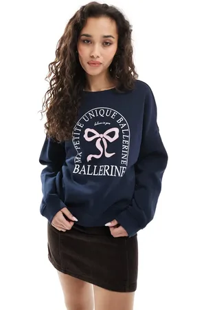 ONLY Sudadera con estampado de lazo de