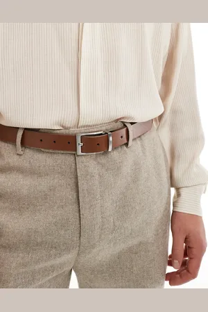 ASOS Cinturón de vestir reversible de