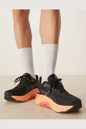 Asics Zapatillas de deporte negras y lago lluvioso para correr Gel-Kayano 31 de