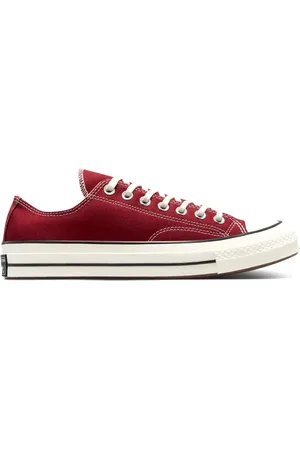 Converse Zapatillas de deporte rojo parque, garza y negras Chuck 70 de