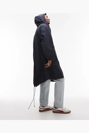 Topman Parka ligera de tejido antidesgarros de
