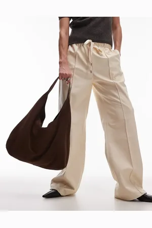 & OTHER STORIES Bolso tote grande chocolate oscuro de ante de