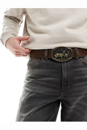 ASOS Cinturón con hebilla llamativa de