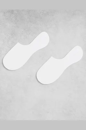Nicce London Pack de 3 pares de calcetines blancos invisibles de