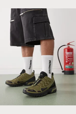 Salomon Zapatillas de deporte negras y verdes ACS de