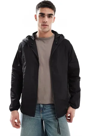 Barbour Chaqueta negra resistente al agua Porter de