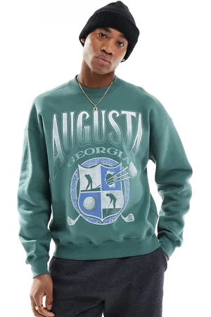 Hollister Sudadera corta con estampado de golf de