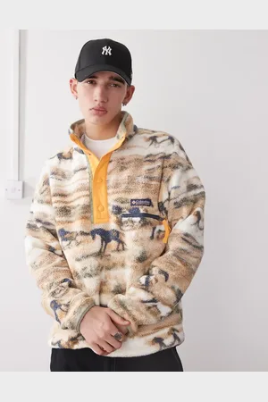 Columbia Polar con media tapeta de botones de presión Helvetia II de