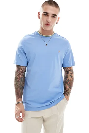 Farah Camiseta claro con ribetes en el cuello Alvin de