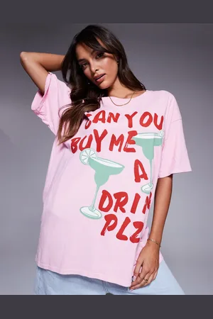 In The Style Camiseta con estampado de texto "Margarita" de