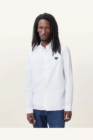 AllSaints Camisa blanca de manga larga Amante de