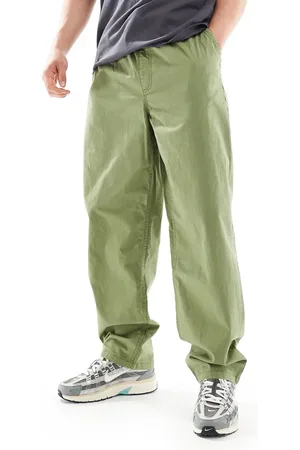 Vans Pantalones verde oliva holgados con cinturilla elástica Range de