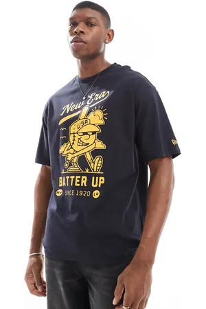 New Era Camiseta con detalle gráfico de
