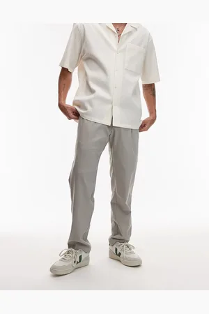 MANGO Pantalones de sastre con cintura elástica de