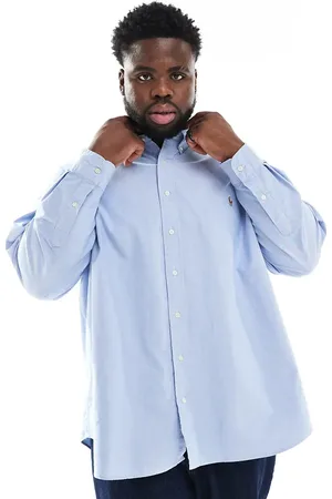 Ralph Lauren Camisa Oxford con logo distintivo de Big & Tall