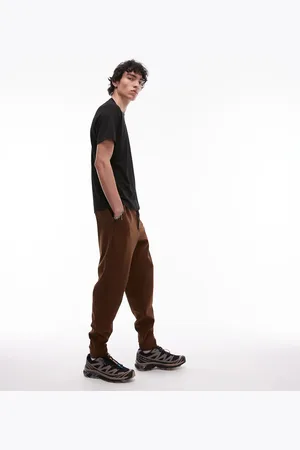 MANGO Joggers color óxido de corte slim de tejido deportivo transpirable de -Marrón