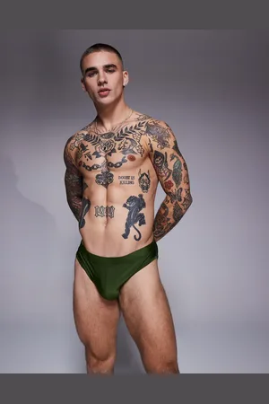 ASOS Slips de baño verdes de