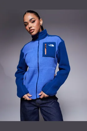 The North Face Polar azul con cremallera Yumiori de