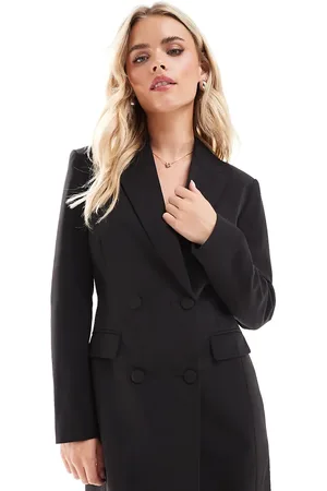 Miss Selfridge Vestido estilo americana con cintura entallada de
