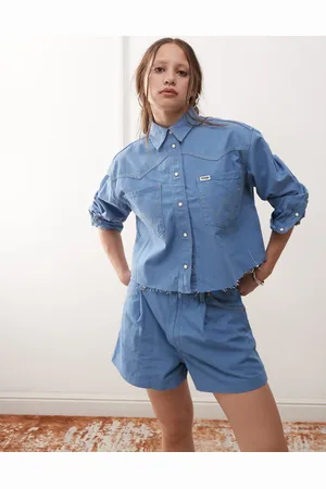 Wrangler Pantalones cortos con pinzas de (parte de un conjunto)