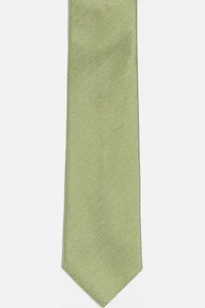ASOS Corbata verde liso de