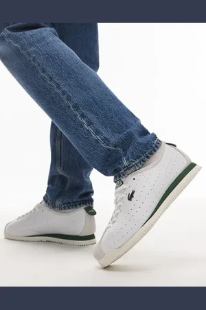 Lacoste Zapatillas de deporte blancas de cuero Club Low de