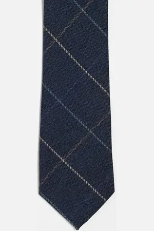 ASOS Corbata con patrón de cuadros de