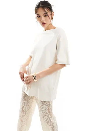 River Island Camiseta boyfriend color premium de -Blanco