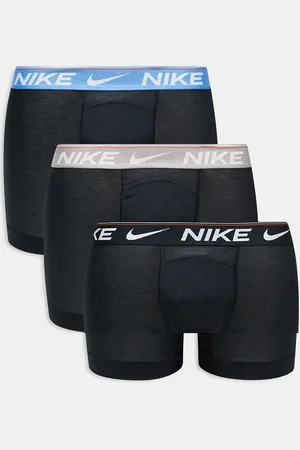 Nike Pack de 3 calzoncillos bóxer negros con cinturillas en contraste Dri-FIT Ultra Comfort de