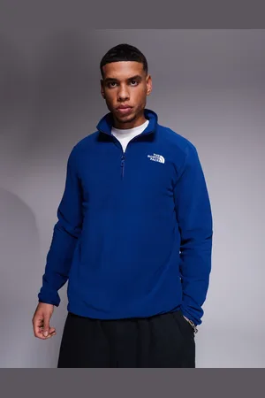 The North Face Sudadera de forro polar con cremallera de 1/4 en Glacier de