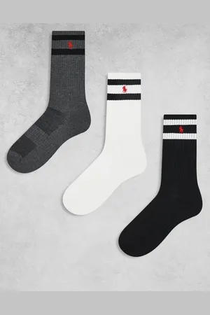 Ralph Lauren Pack de 3 pares de calcetines multicolor de