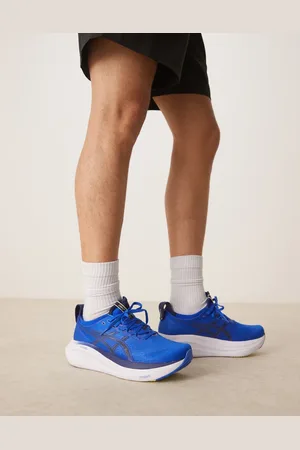 Asics Zapatillas de deporte azul ilusión y azul añil para correr Gel-Nimbus 27 de
