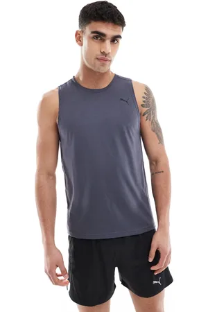 PUMA Camiseta carbón sin mangas Tech de
