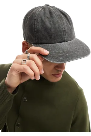 ASOS Gorra lavado entallada de